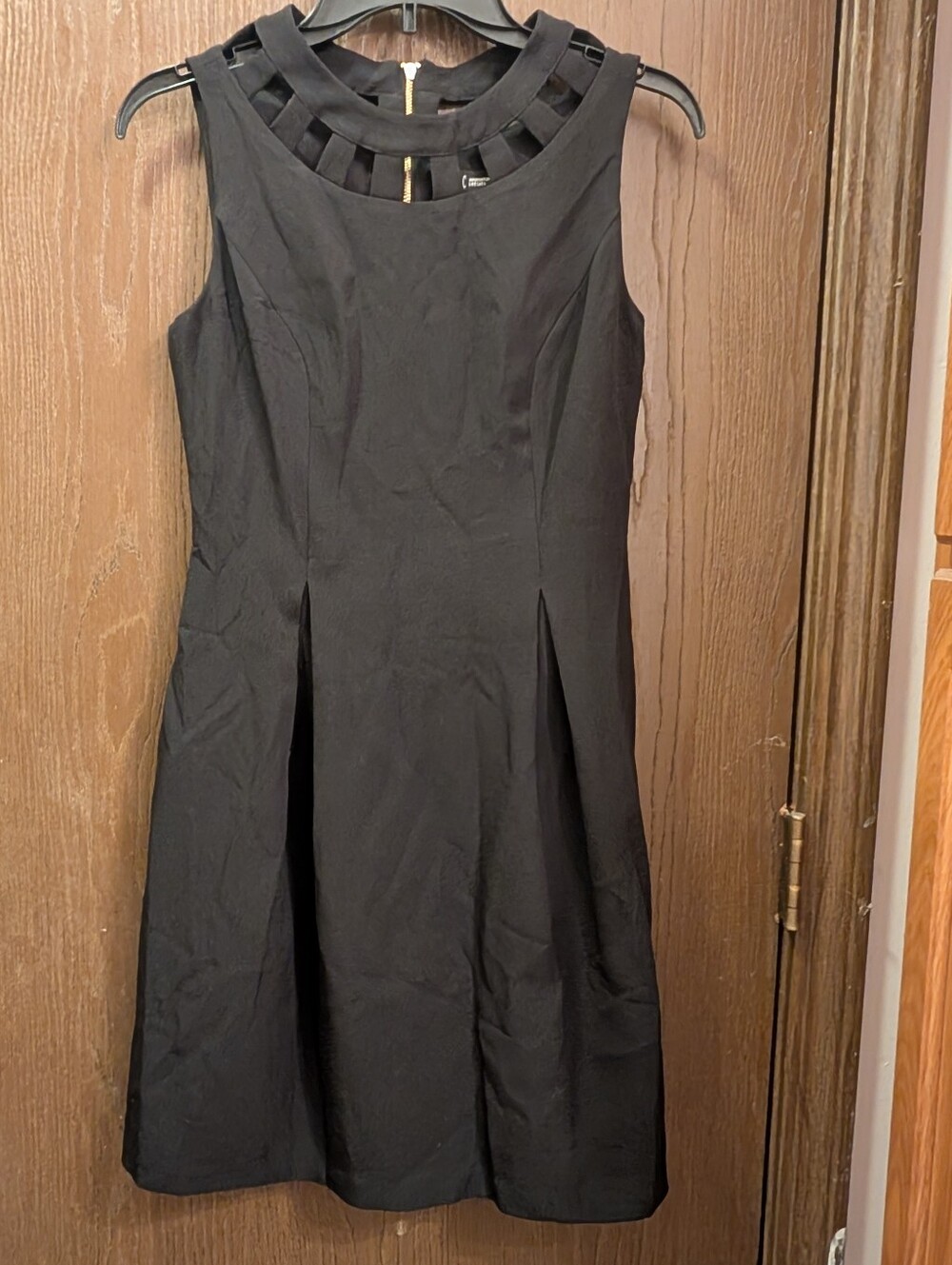 INC International Concepts Dresses, Black Sleeveless Sheath Shift Dress ~ Sz- 2